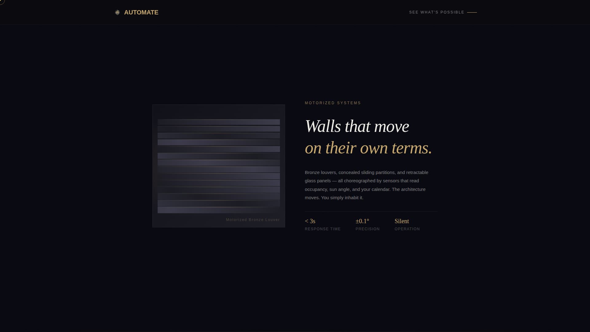 Automate - Intelligent Smart Home Landing Page Template