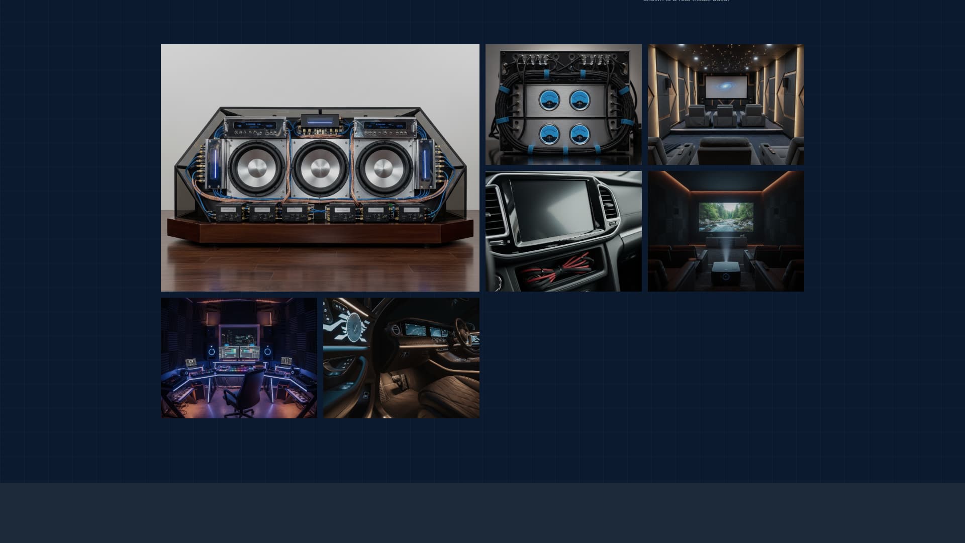 Install - Elite Audio Electronics Landing Page Template