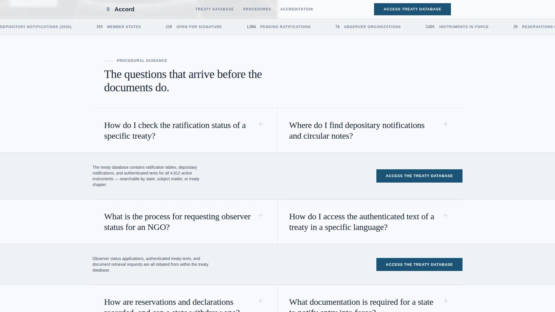 Bridge — Treaty Organization Landing Page Template