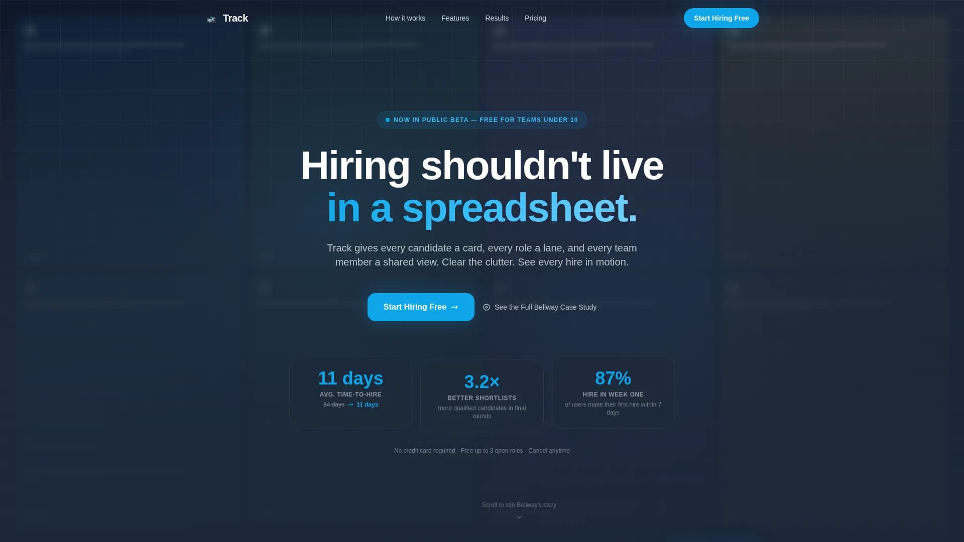 Streamline — Applicant Tracking Landing Page Template