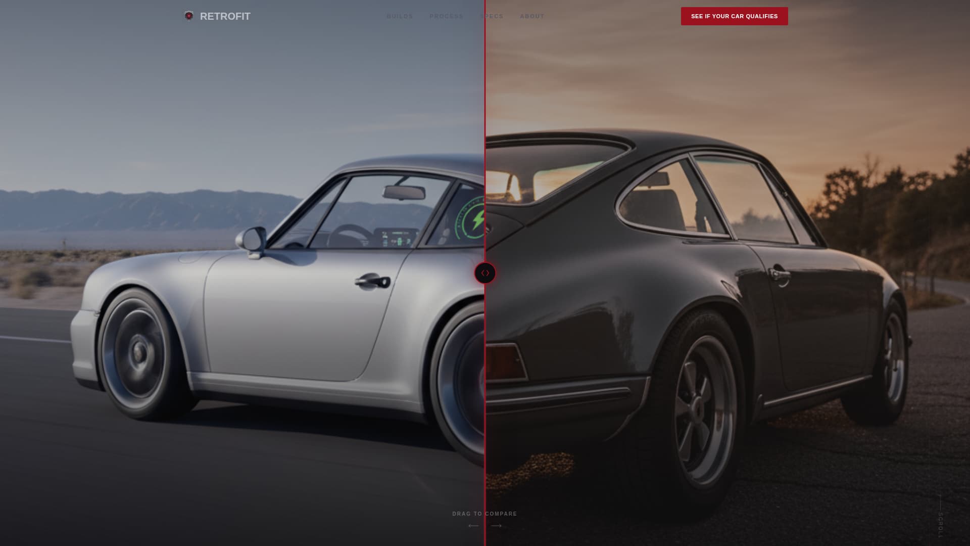 Retrofit - Electrifying EV Conversion Landing Page Template