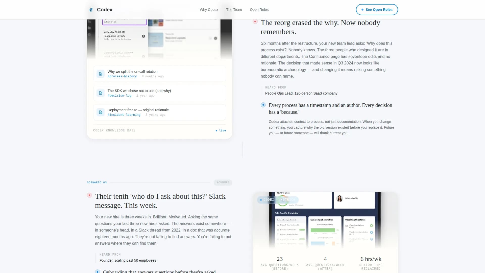 Codex — Capture Recruitment Landing Page Template