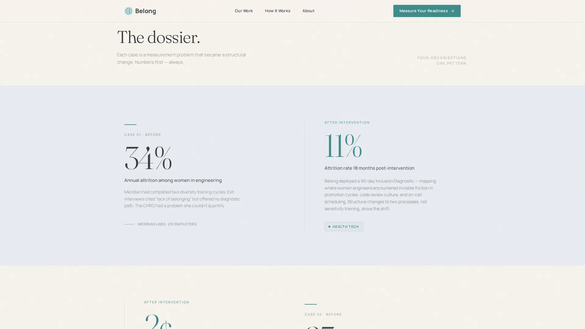 Belong — Corporate DEI Landing Page Template