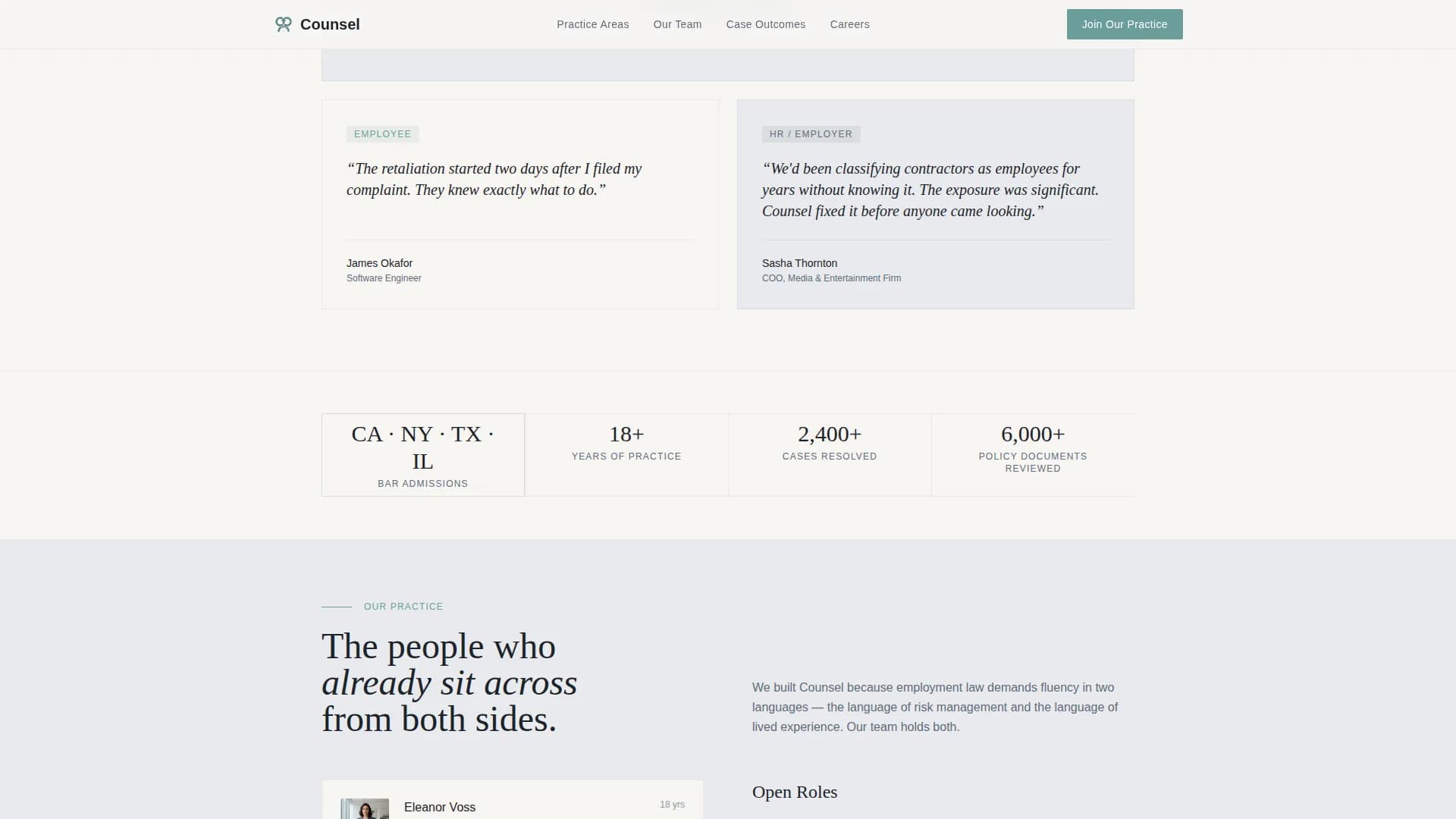 Momentum — Competitive Endurance Training Landing Page Template