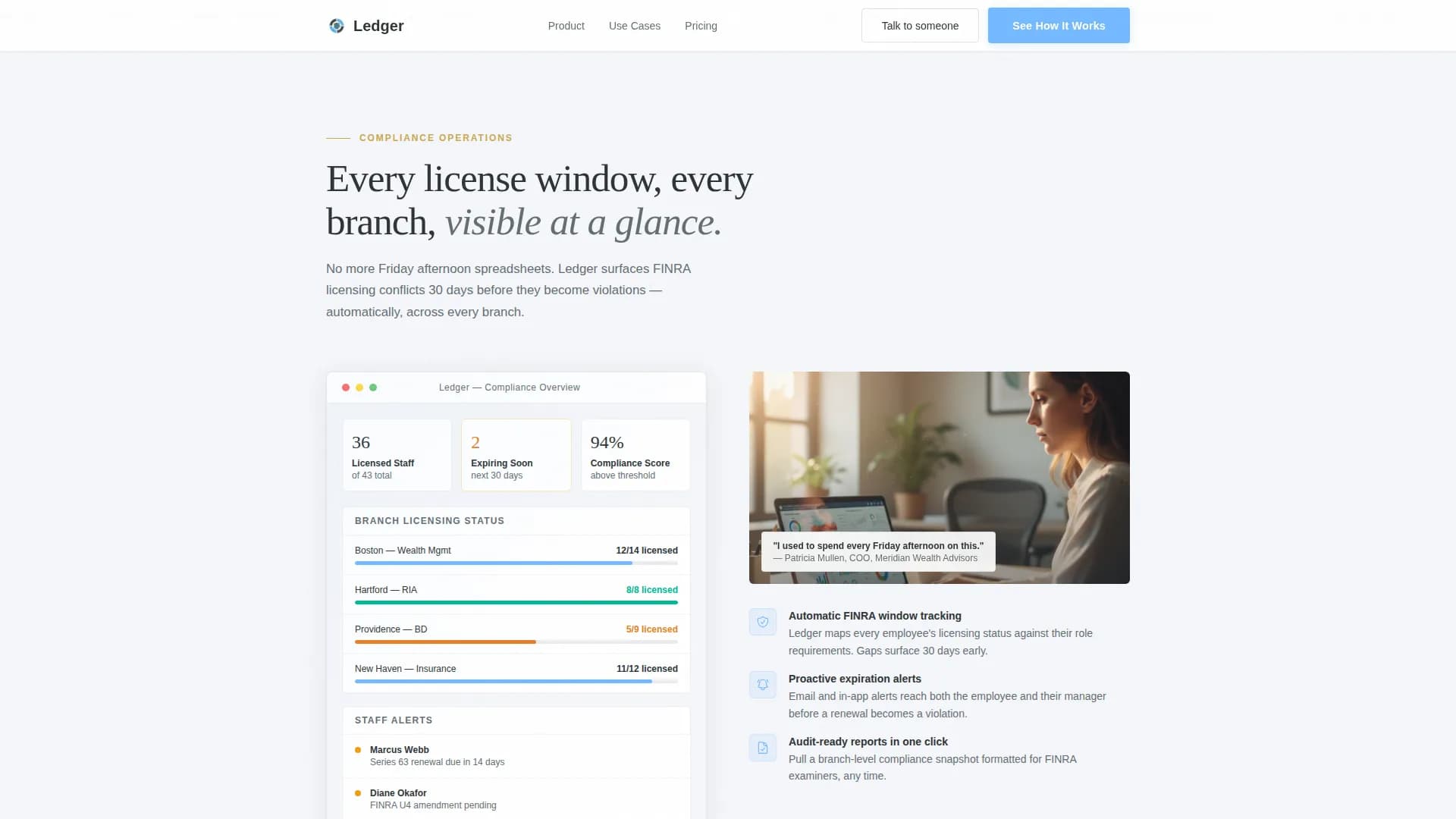 Financial - Premium Services Landing Page Template