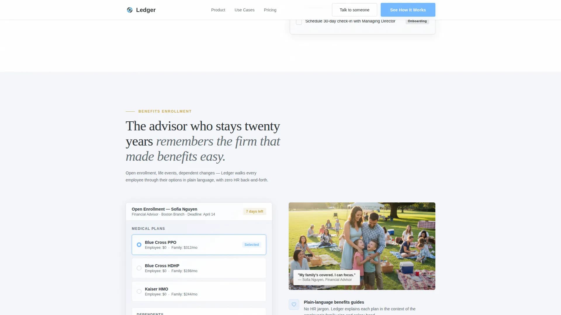 Financial - Premium Services Landing Page Template