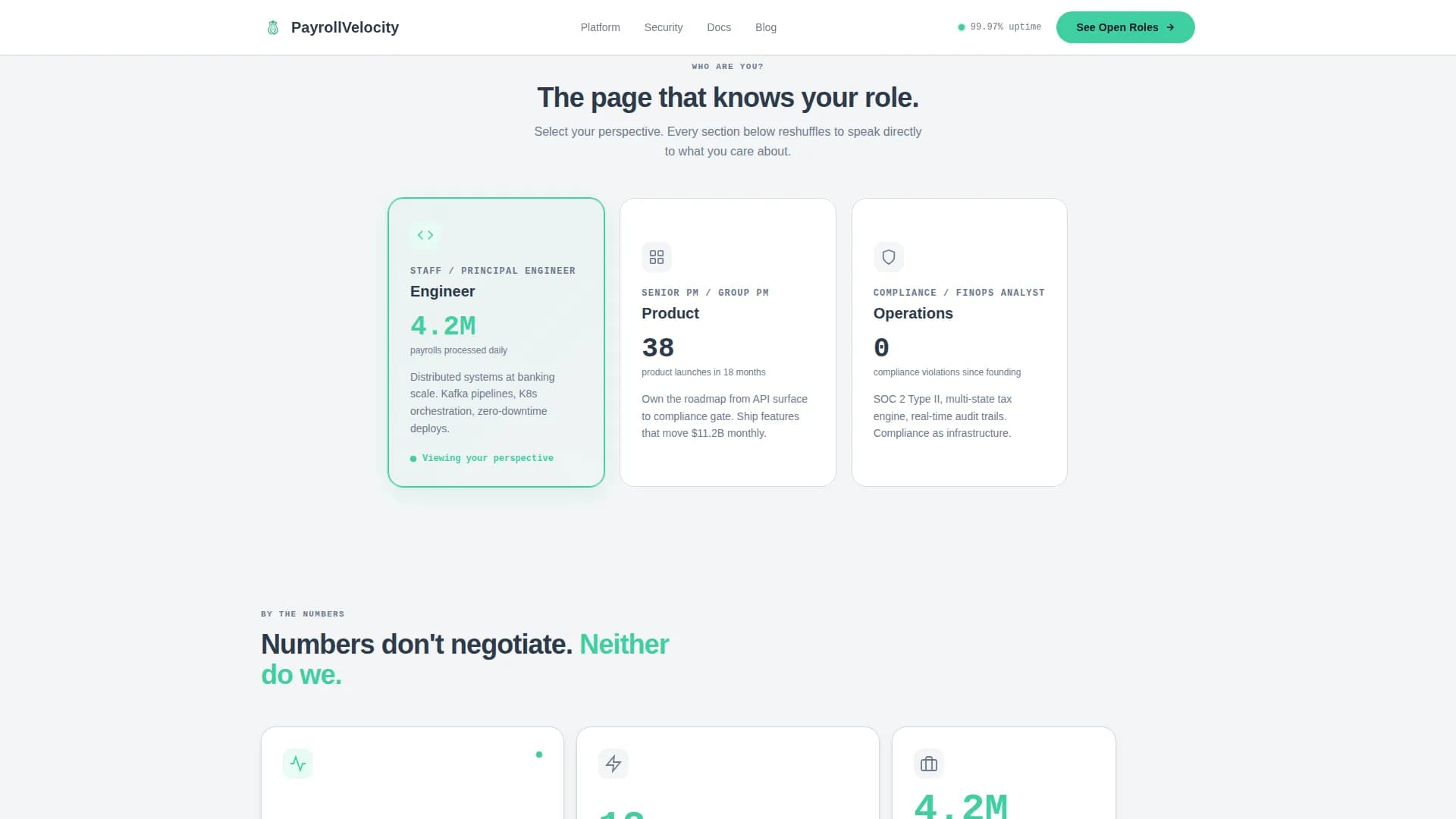 Scale - Payroll Solutions Landing page Template