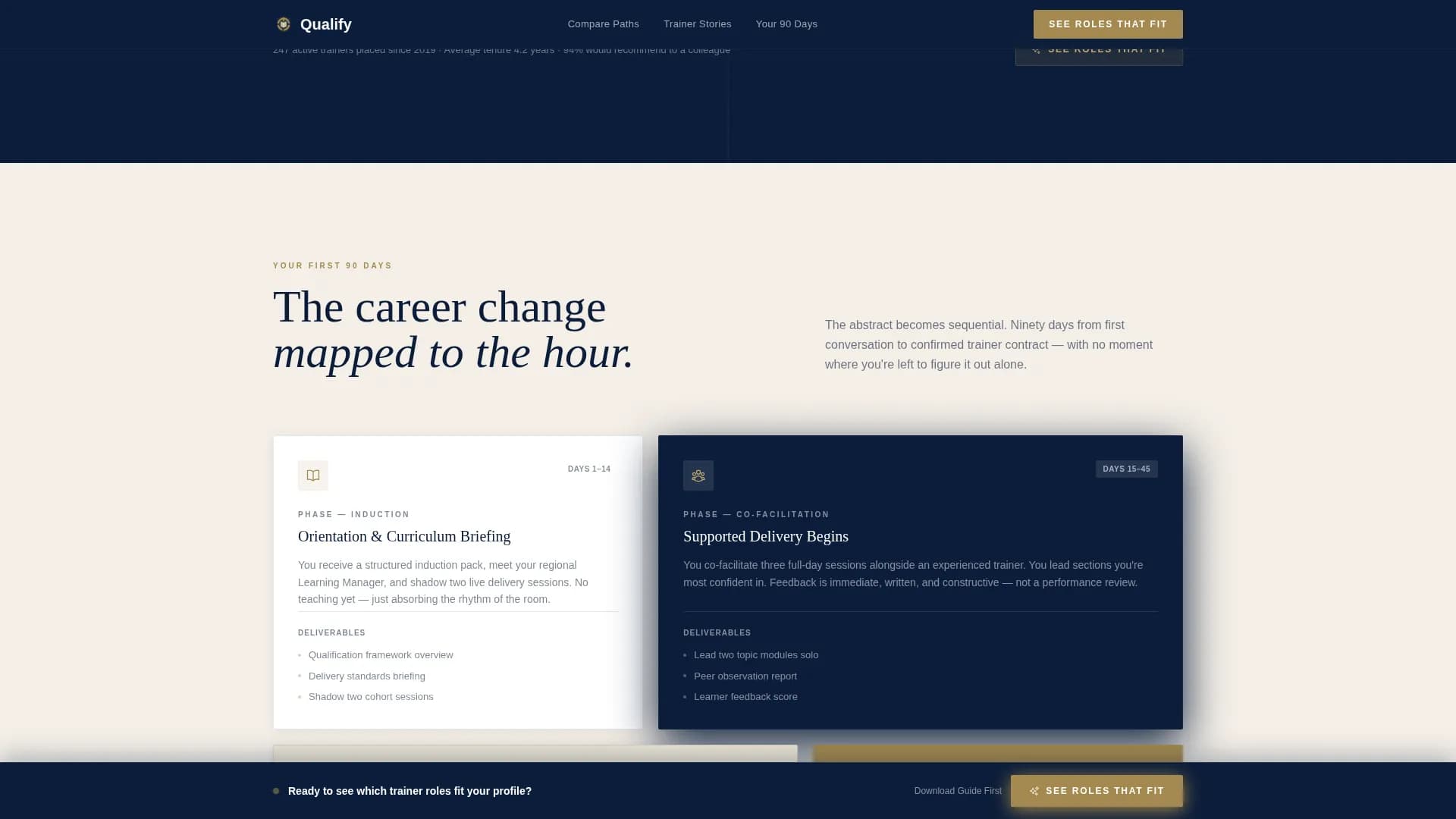 Authority - Training Services Landing page Template