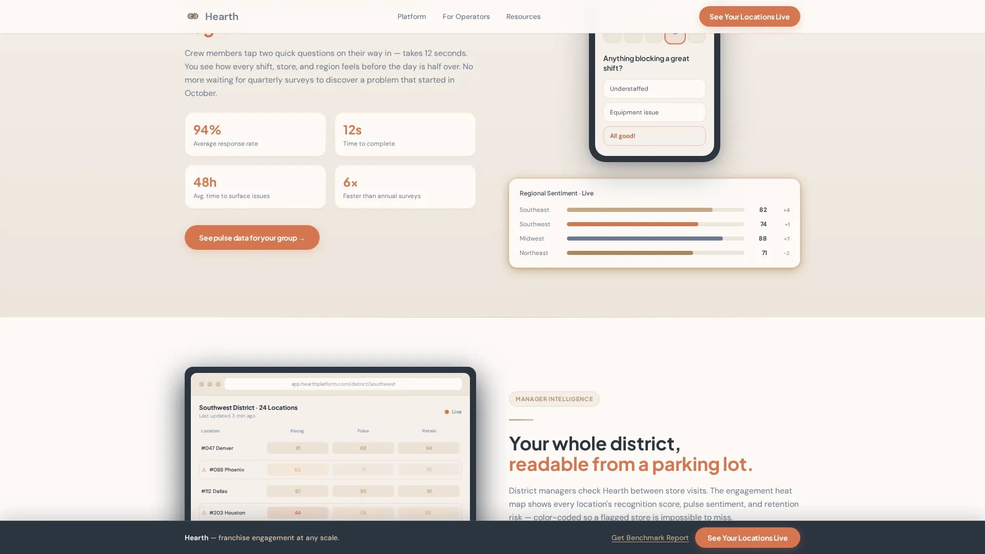 Hearth - Unified Franchise Landing Page Template