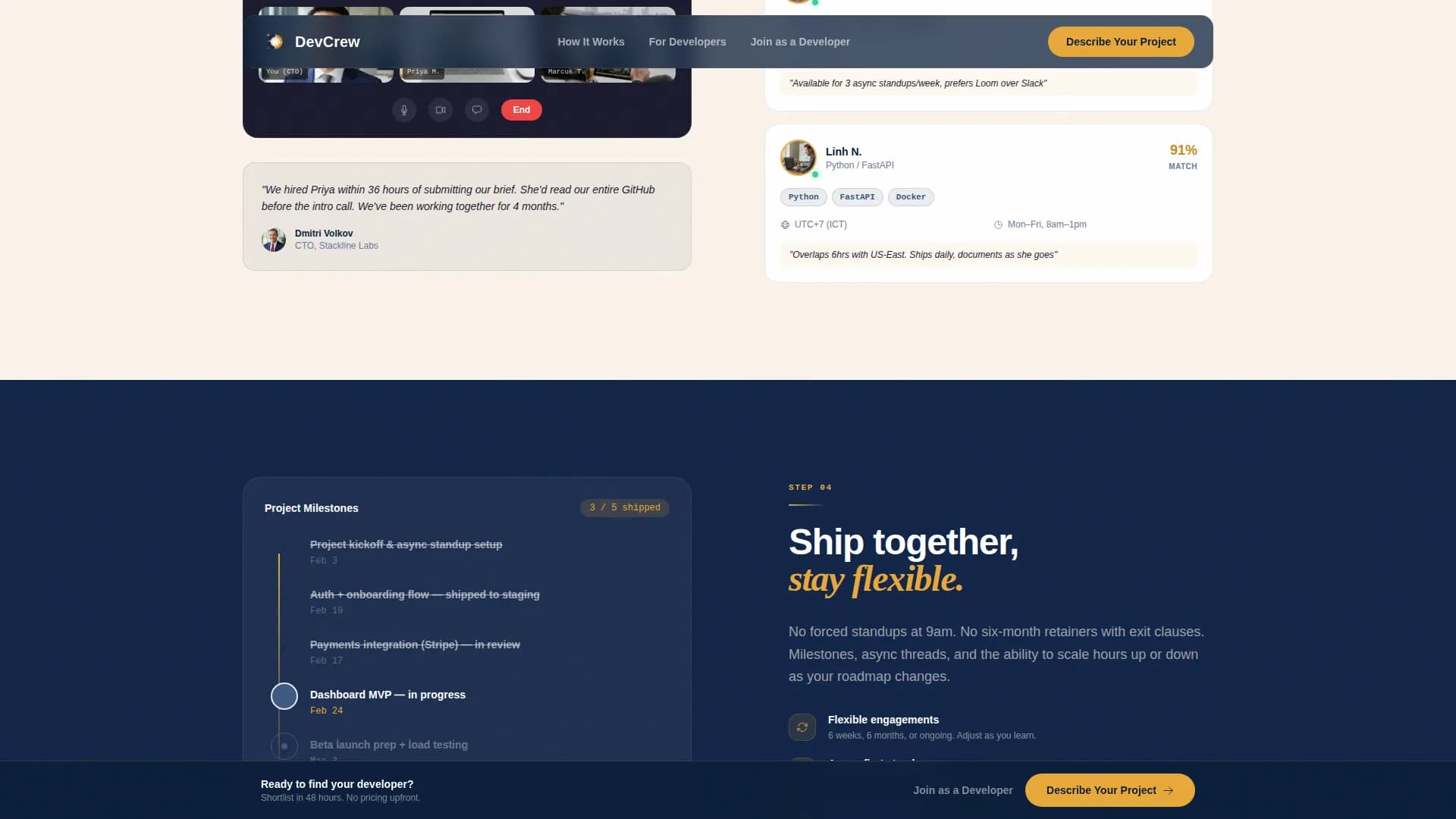 Deploy - Developer Marketplace Landing page Template