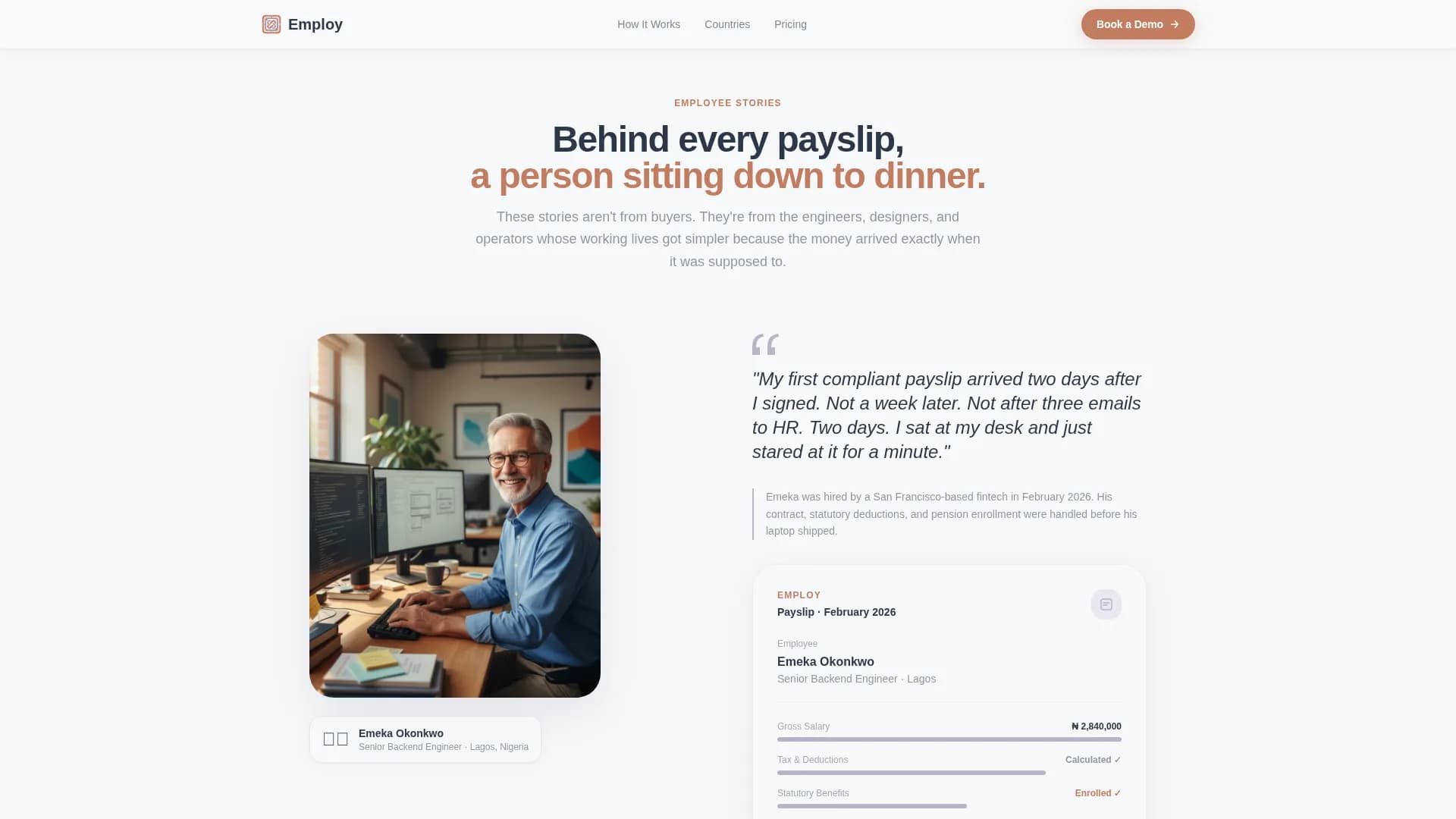 Family - Payroll Services Landing page Template