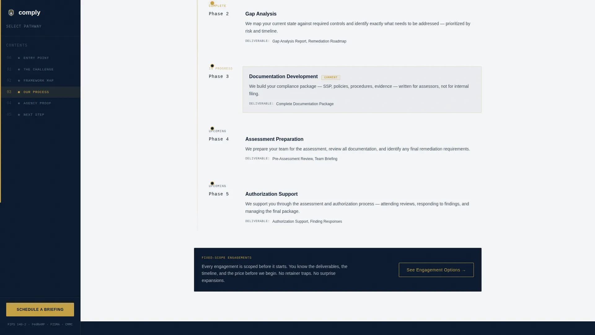 Comply - Authoritative Government Landing Page Template