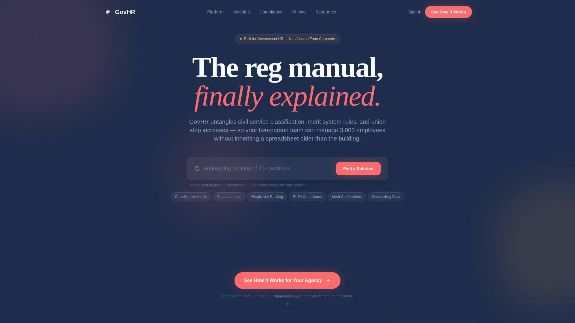 Comply - HR Software Landing page Template