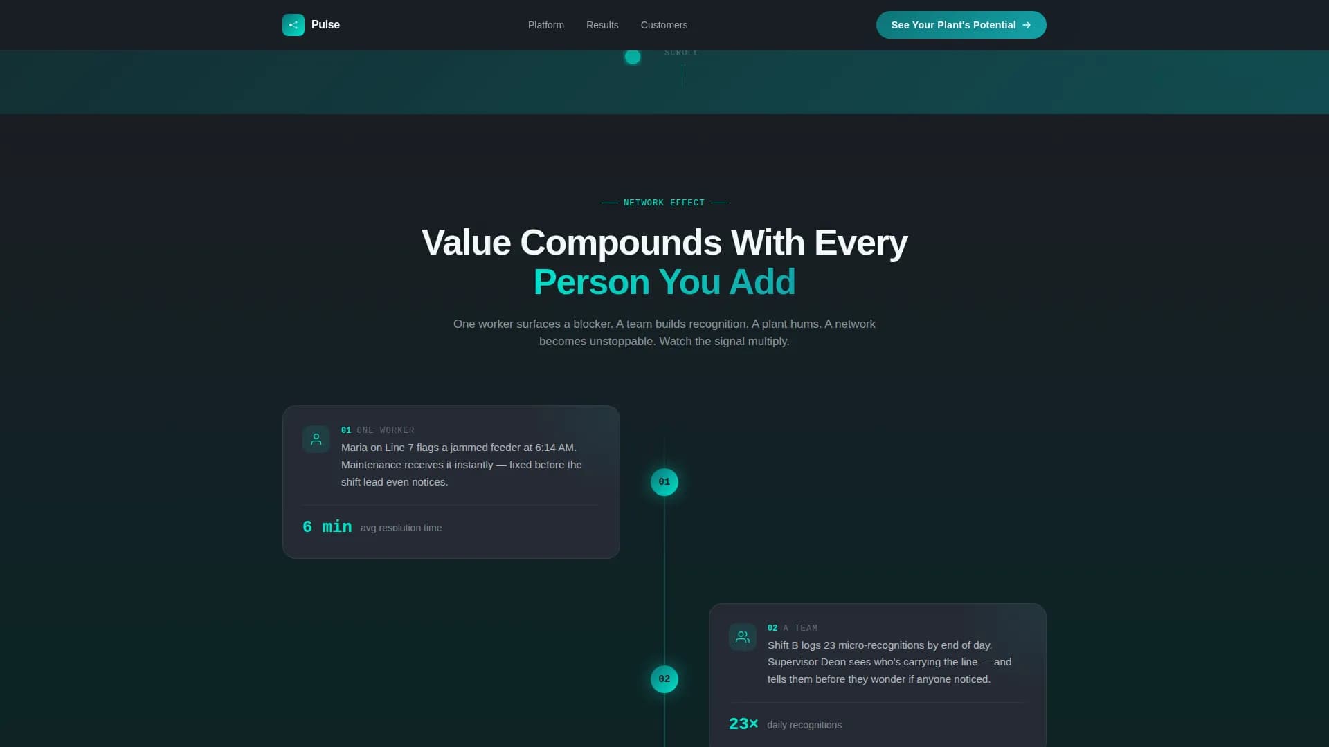 Pulse - Employee Engagement Landing page Template