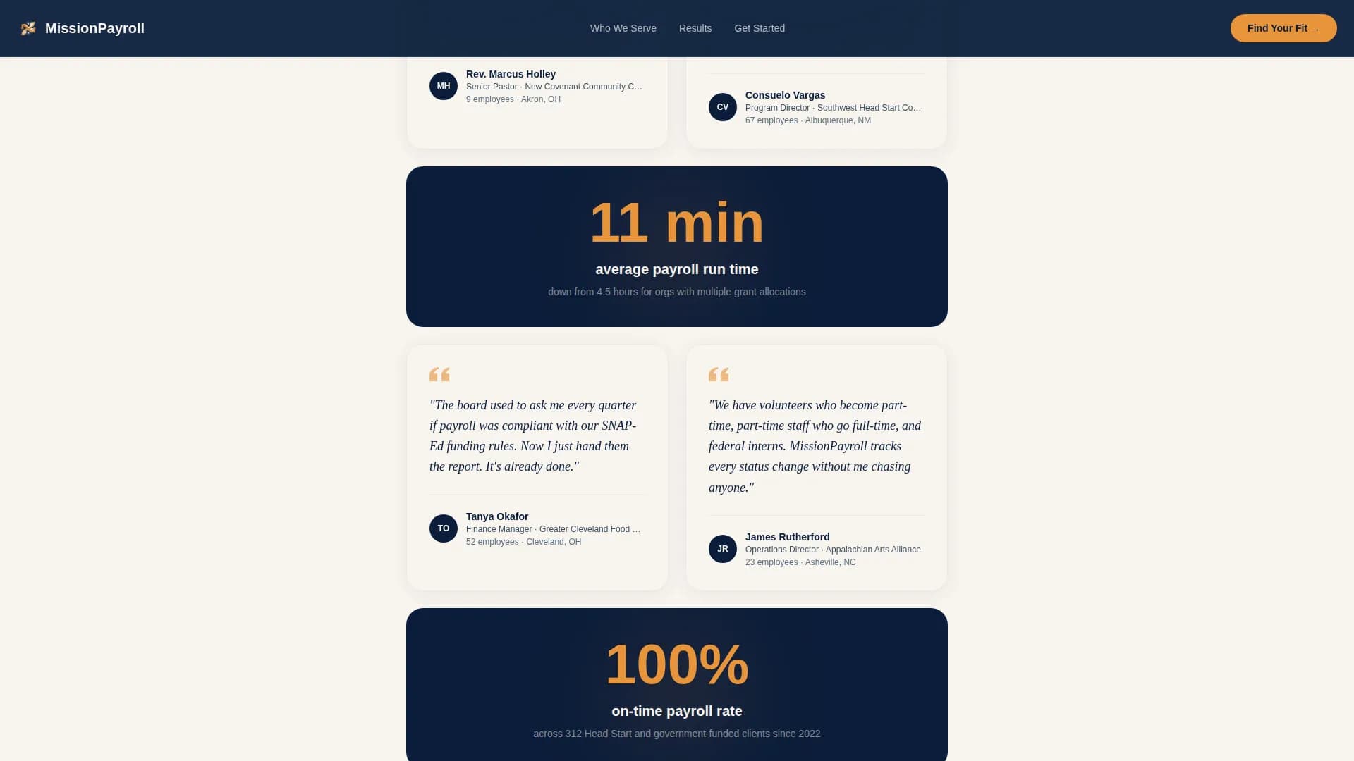 Missionpay - Reliable Nonprofit Landing Page Template