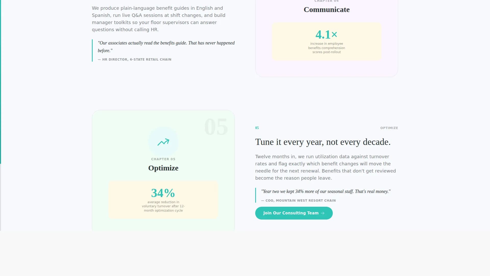 Enroll - Recruitment Consulting Landing page Template