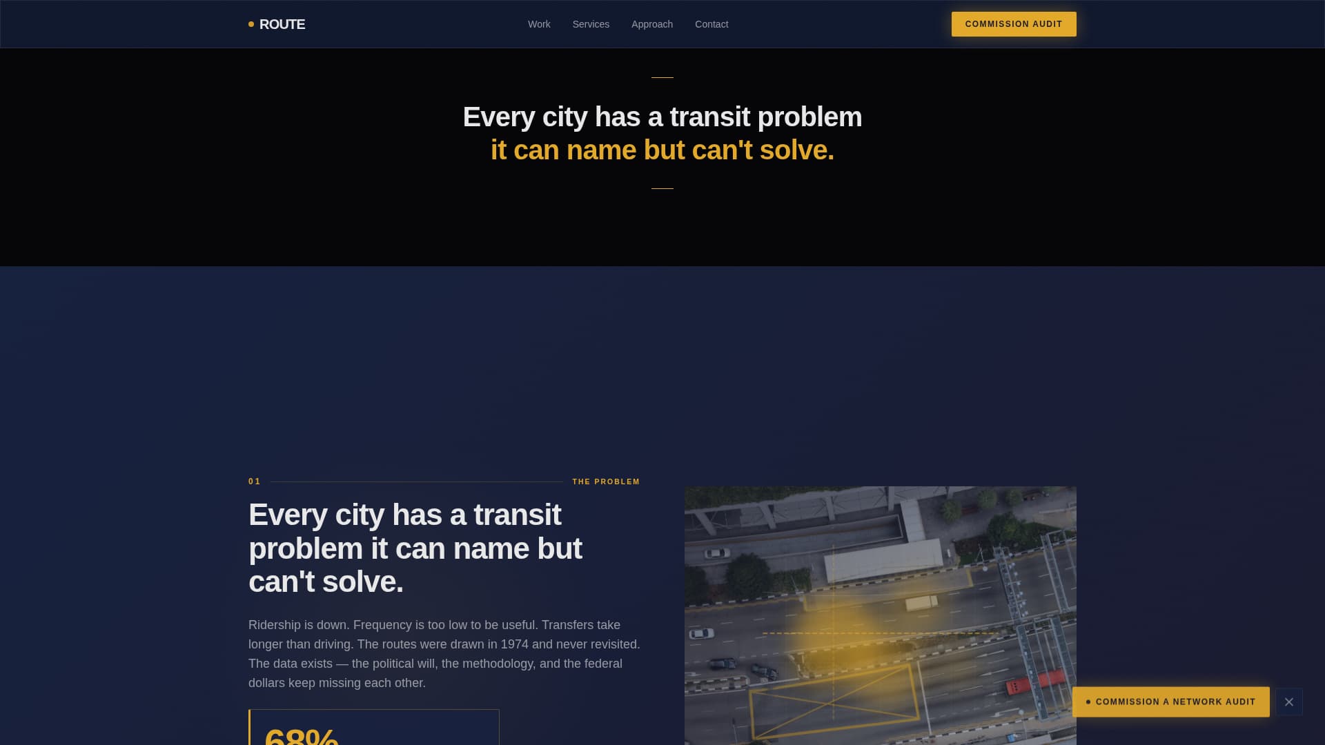 Public Transit & Infrastructure Professional Website Template