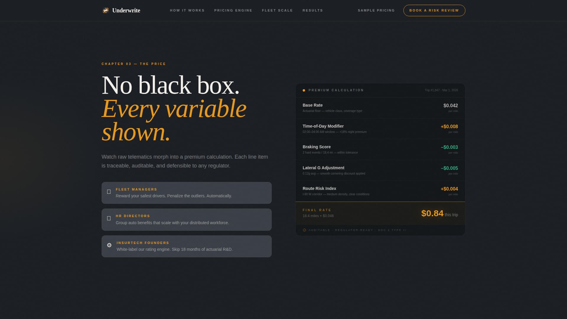 Vehicle Insurance & Finance Booking Website Template