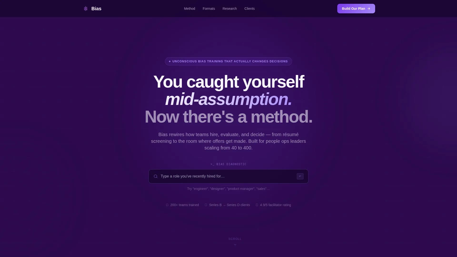 Recognize - Training Services Landing page Template