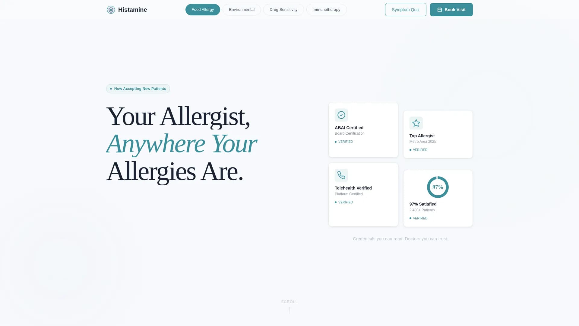 Clarity - Virtual Clinic Landing Page Template