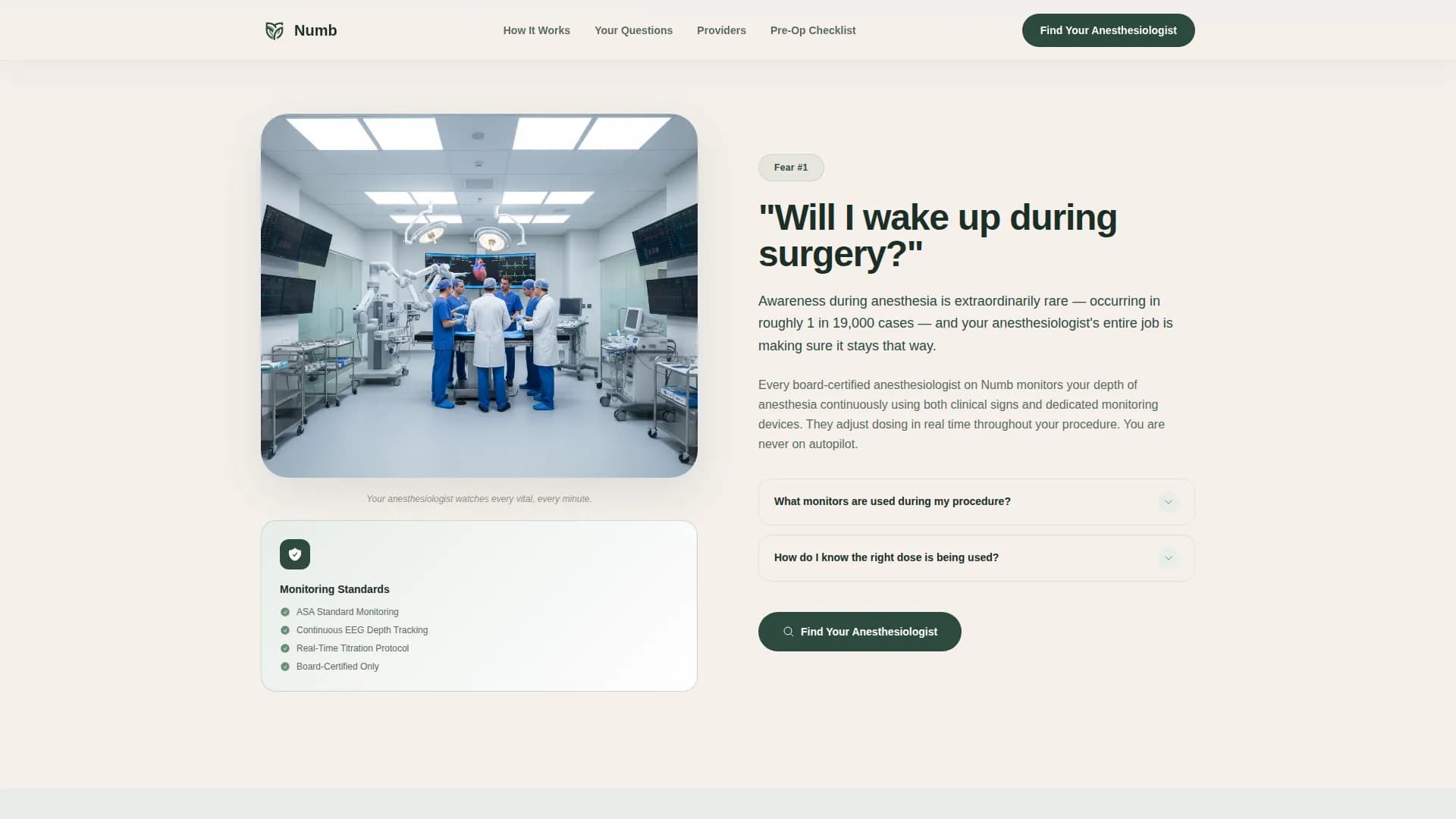 Numb - Provider Directory Landing page Template