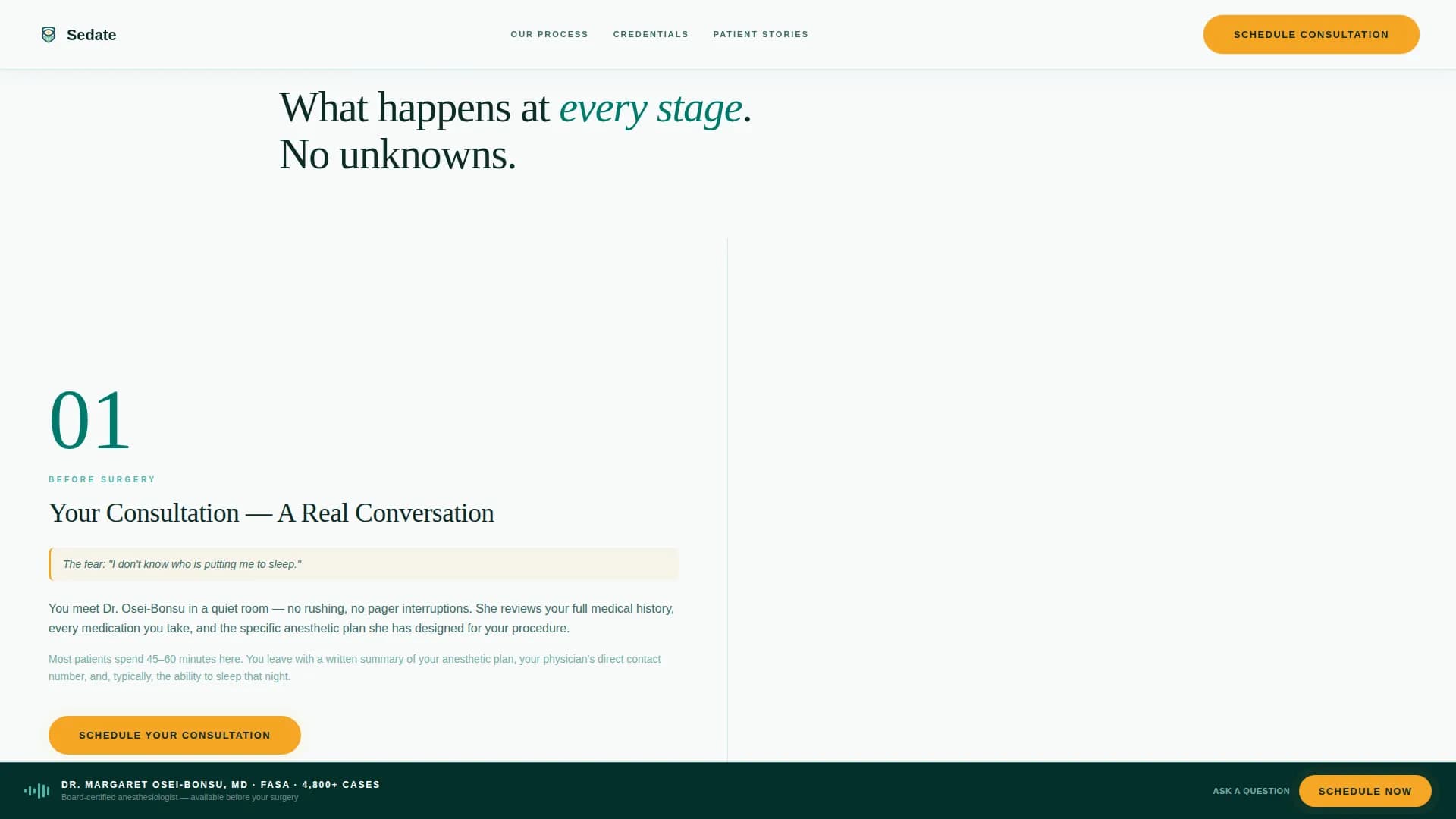 Sedate - Private Practice Landing Page Template