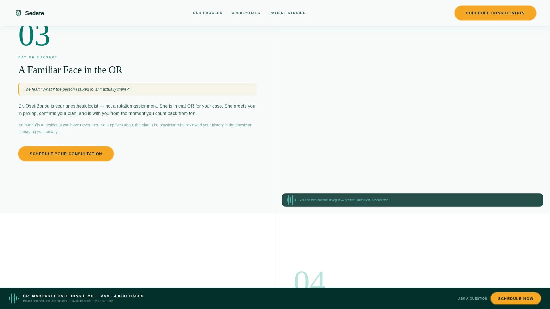 Sedate - Private Practice Landing Page Template