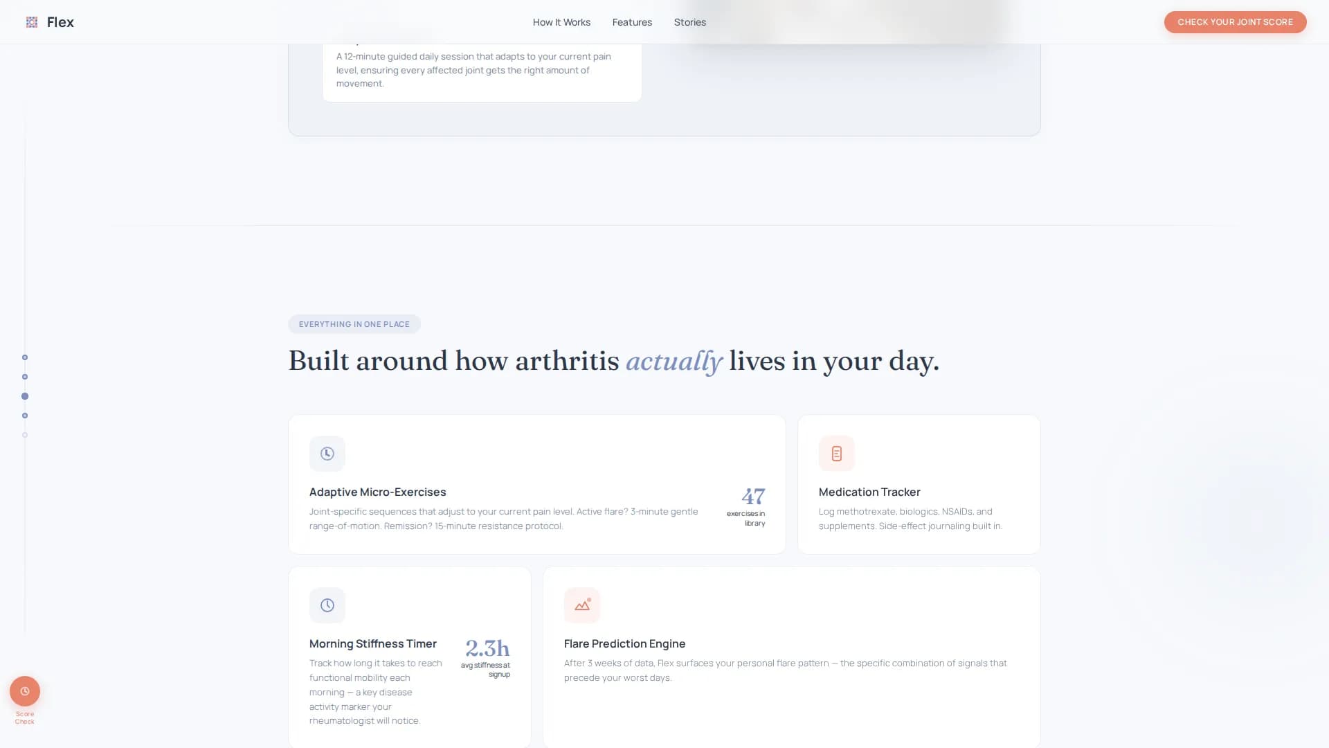 Flex - Digital Therapy Landing page Template