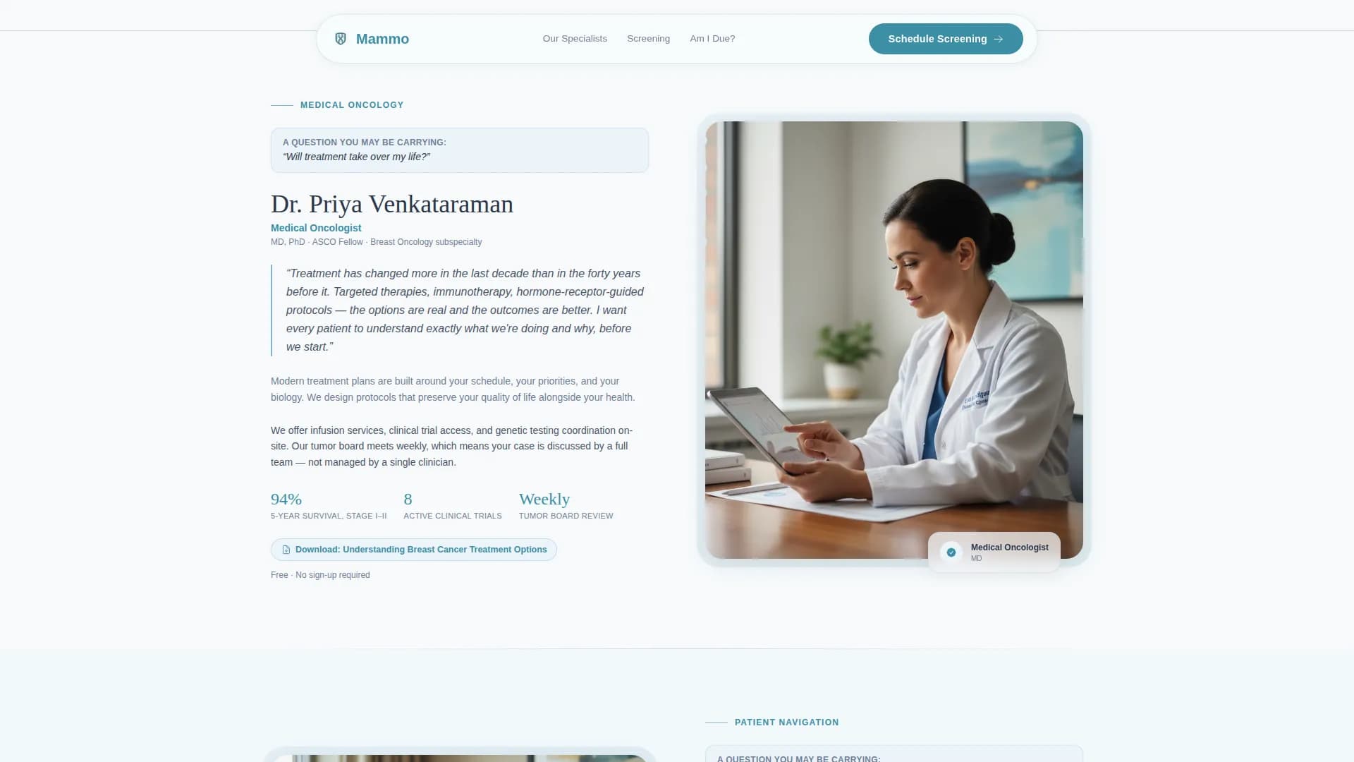 Women's Health & OB-GYN Professional Website Template