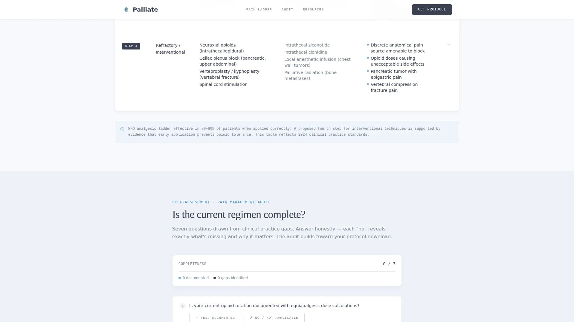 Pain Management Comparison Website Template