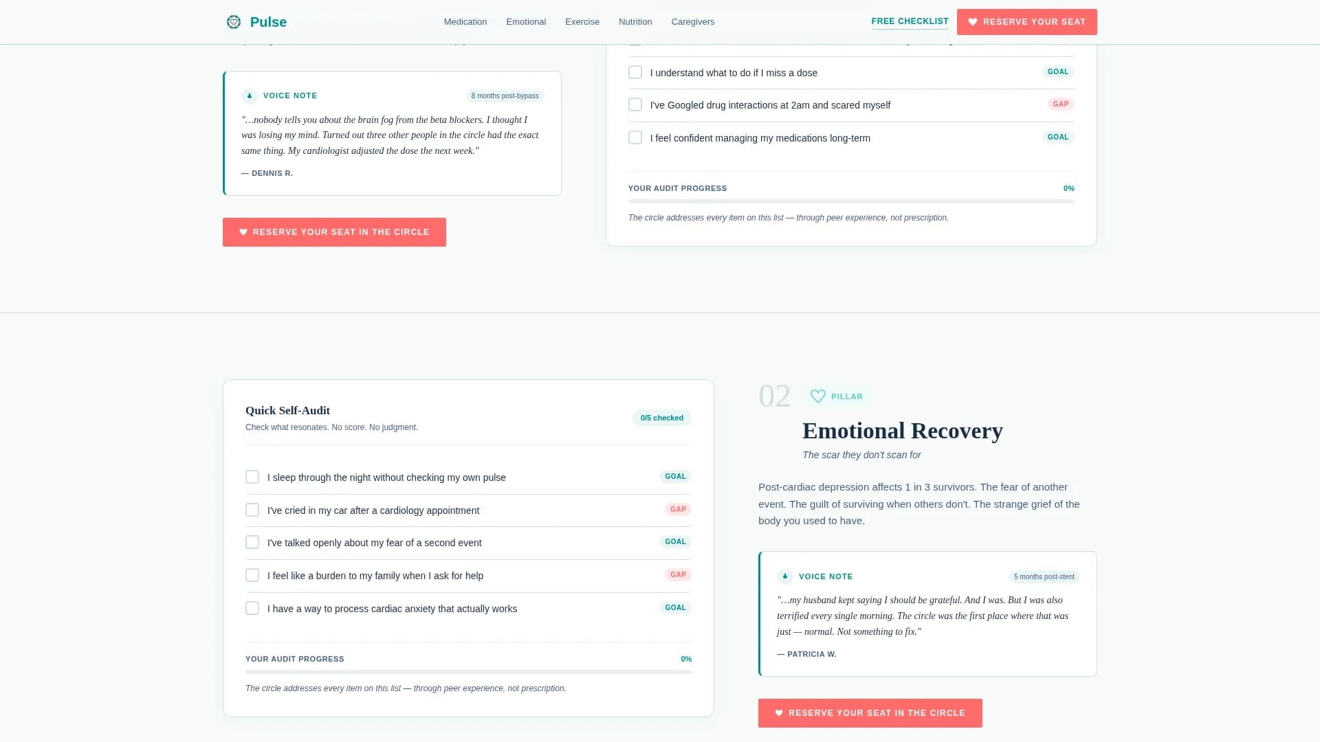 Cardiology Medicine Reviews Website Template