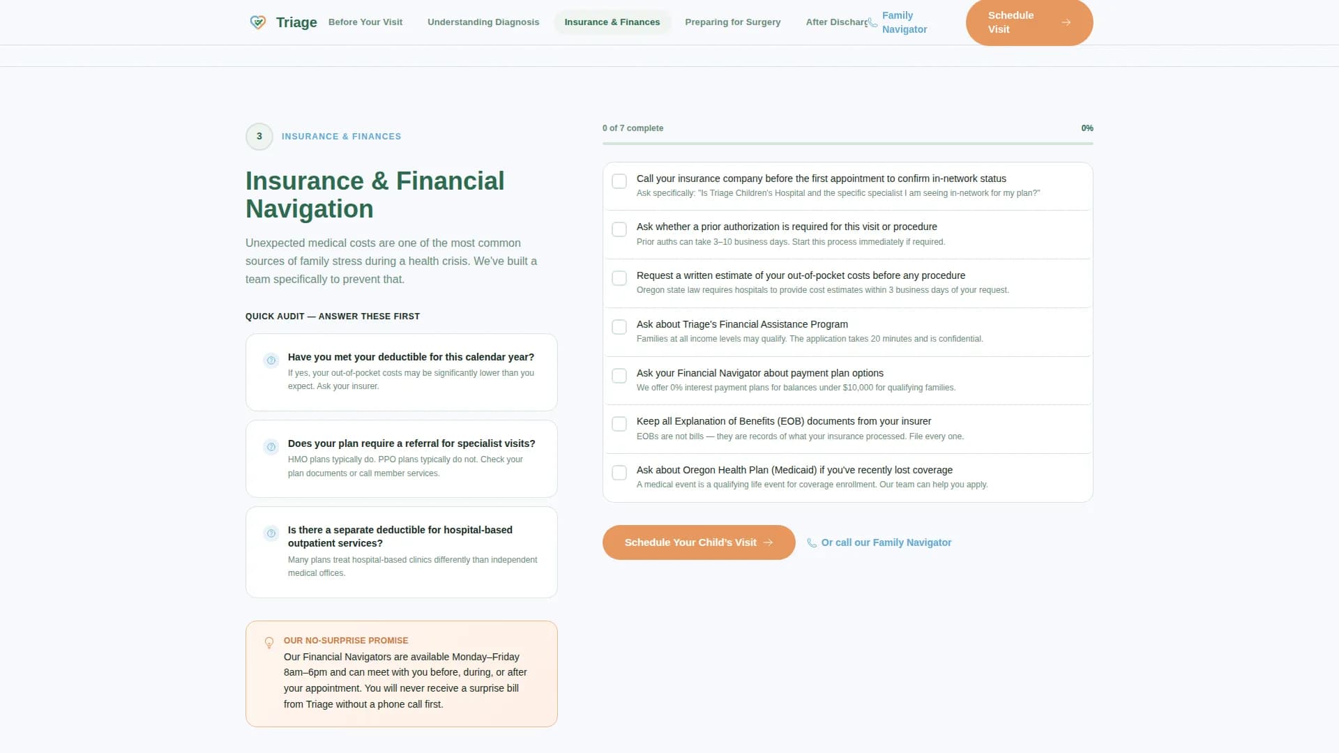 Hospital & Health System Booking Website Template