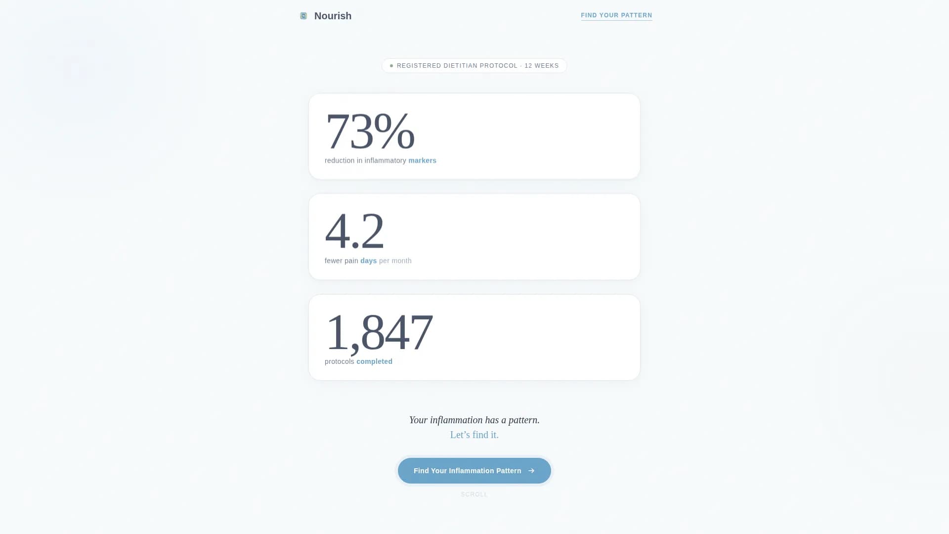Chronic Pain Care Specialist Professional Website Template