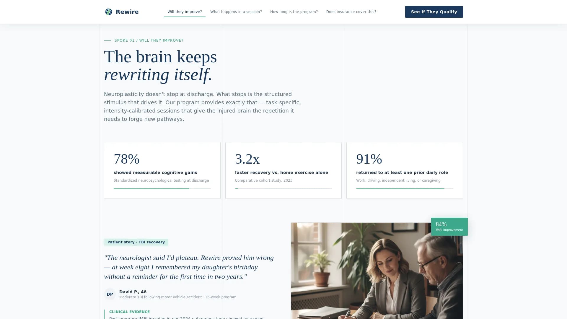 Rehabilitation & Therapy Reviews Website Template
