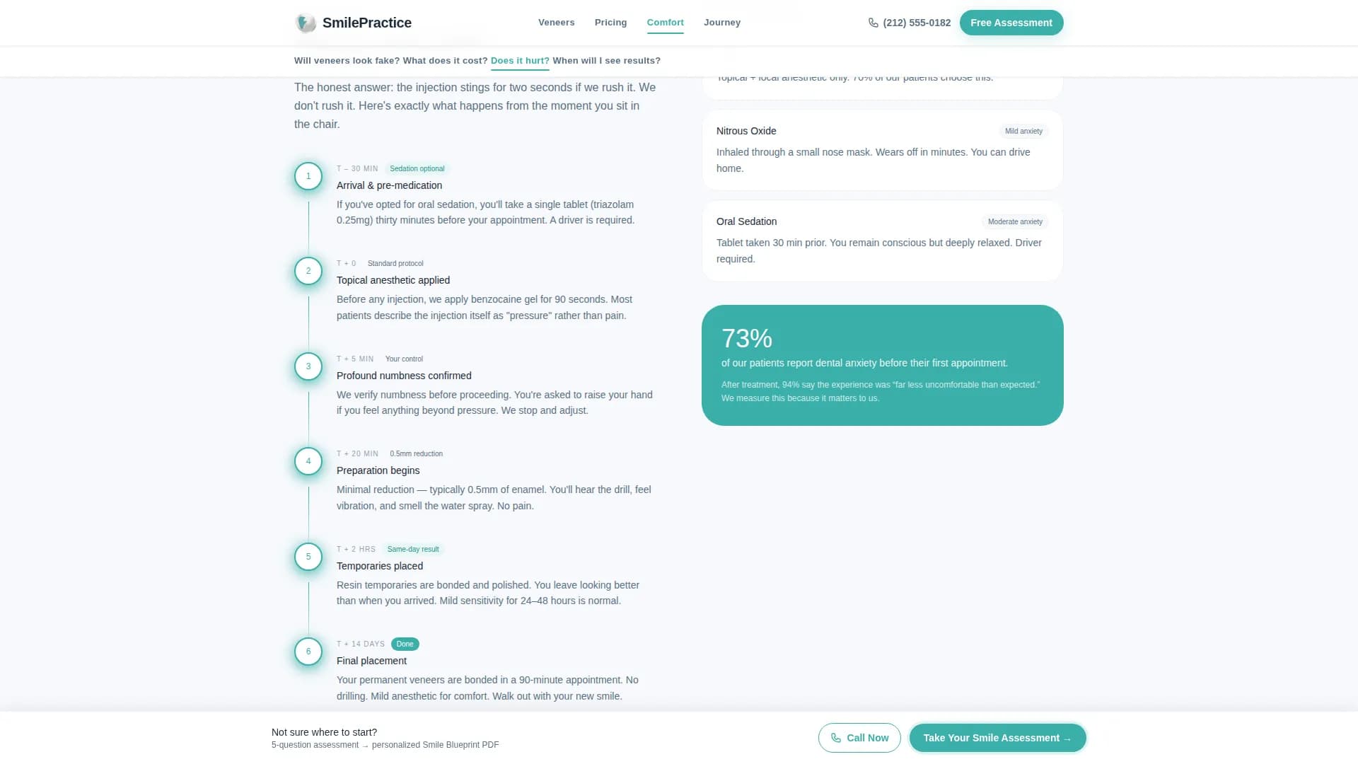 Smile - Investment Estimator Landing page Template