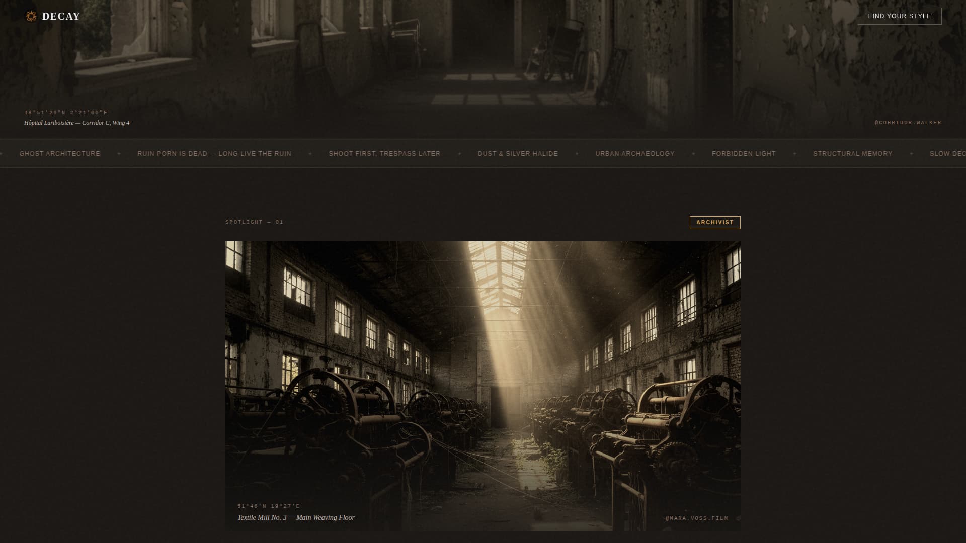 Photography Blog Advanced Professional Website Template