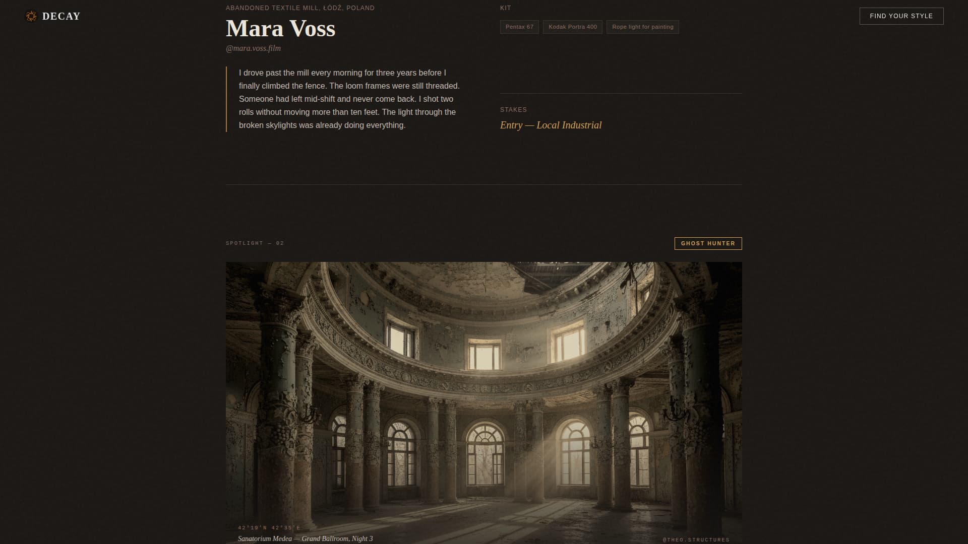 Photography Blog Advanced Professional Website Template