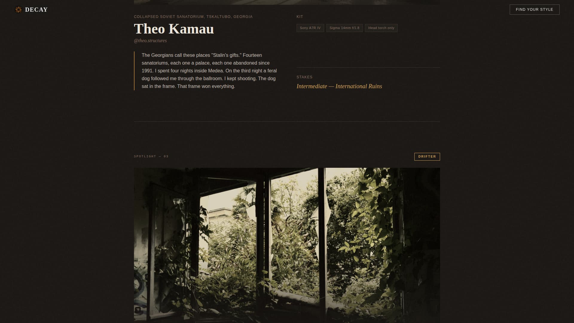Photography Blog Advanced Professional Website Template