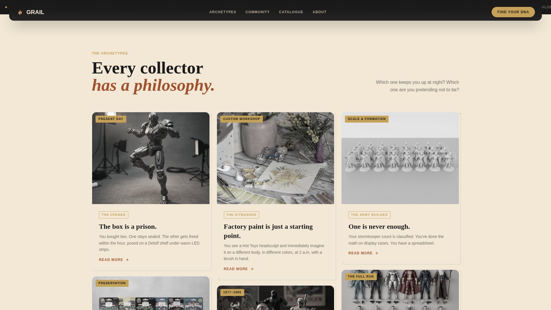 Hobby & Passion Content Blog Website Template