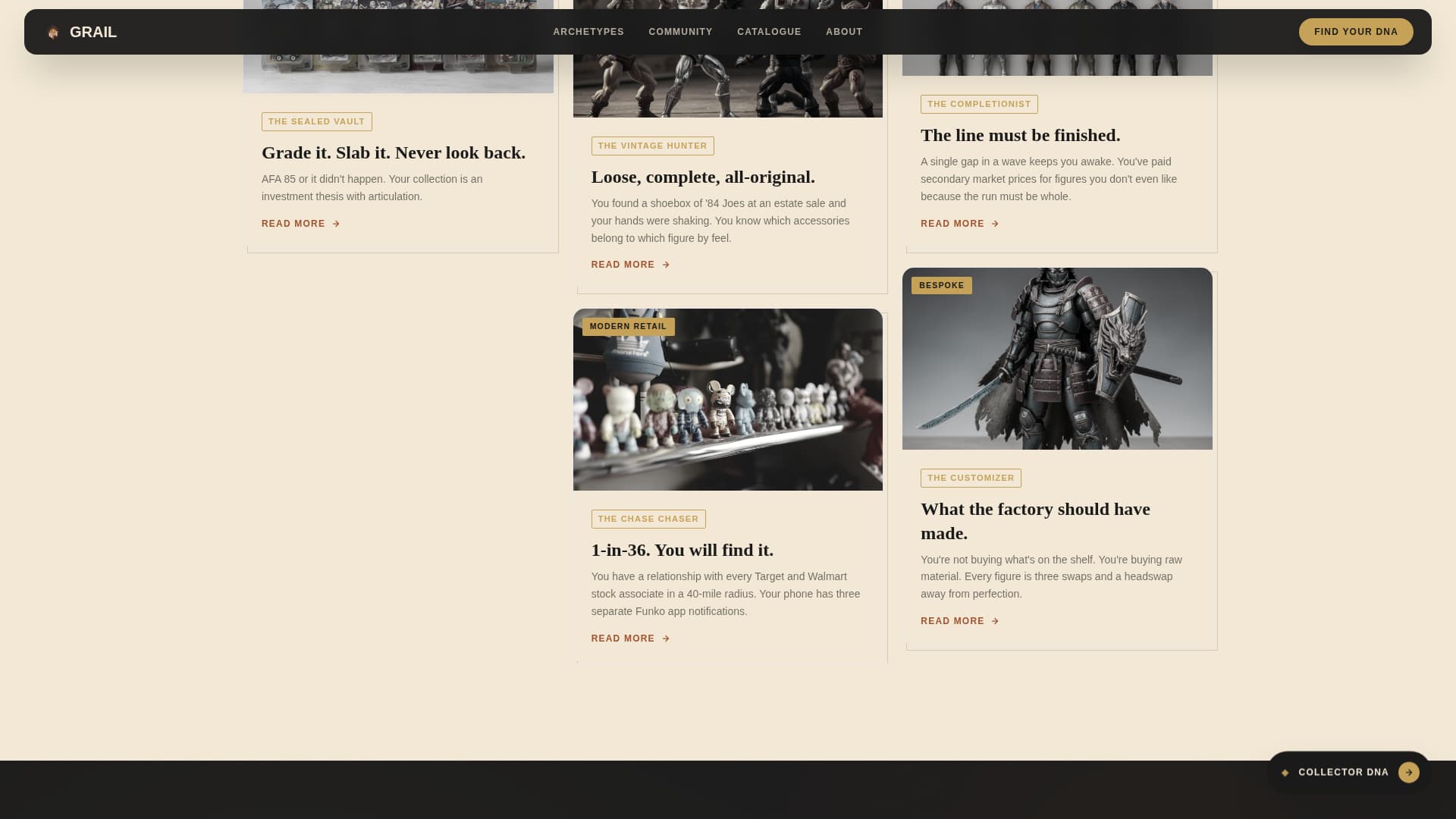 Hobby & Passion Content Blog Website Template