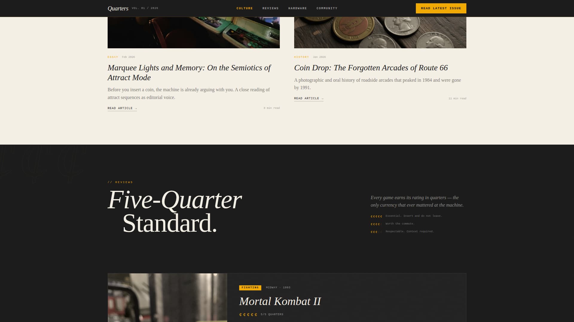 Hobby & Passion Content Reviews Website Template