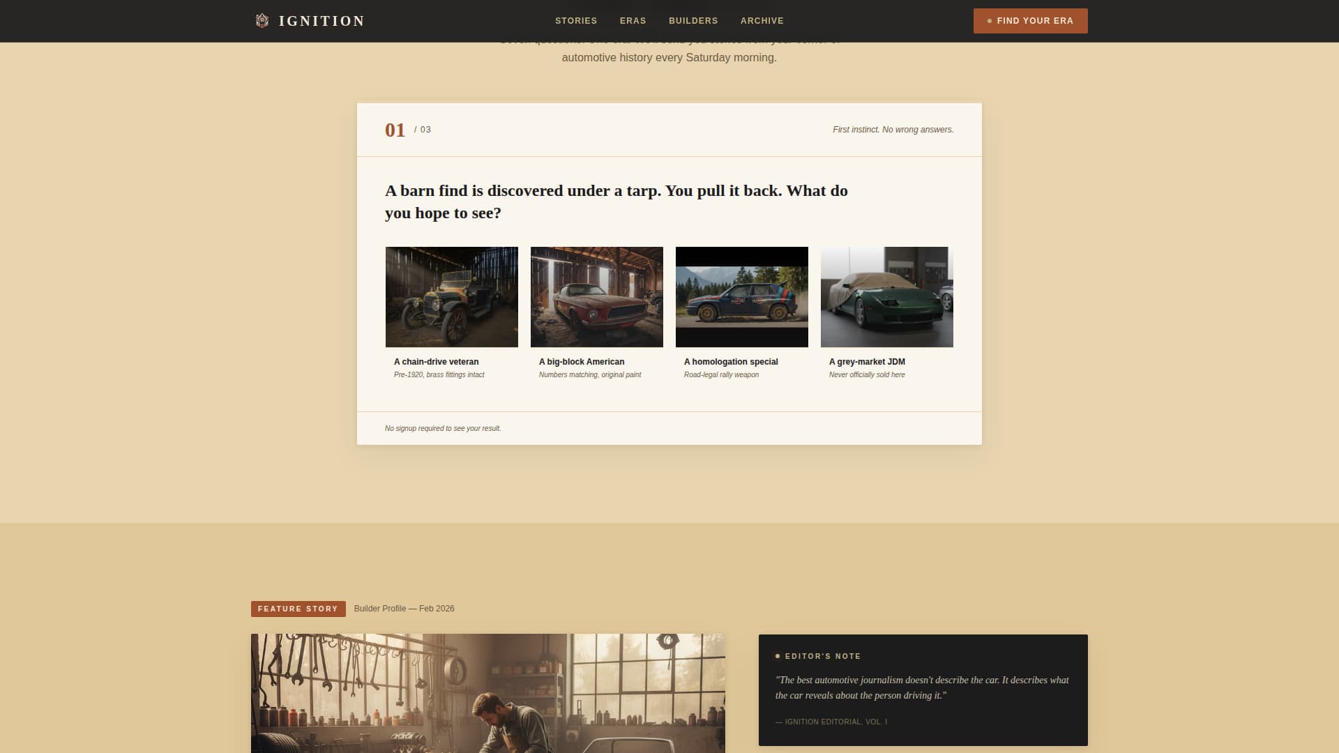 Automotive Blog & Media Blog Website Template
