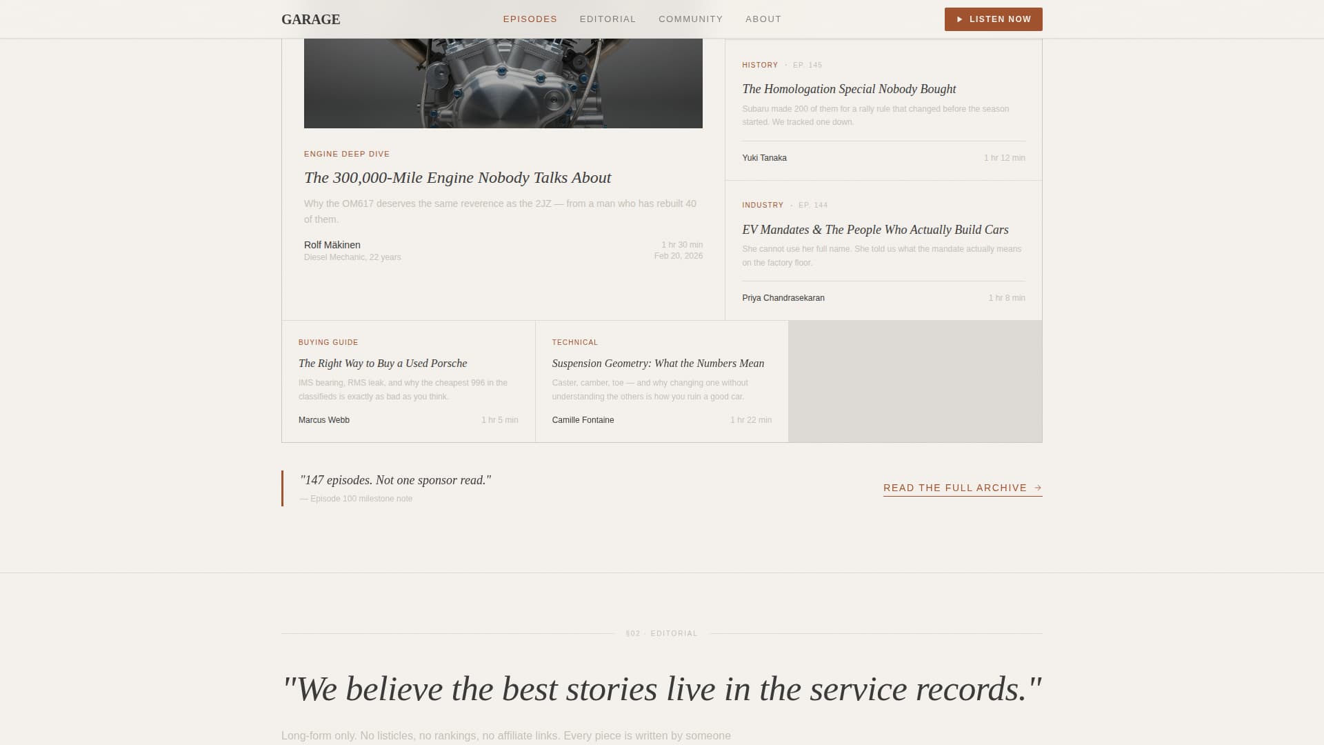 Automotive Blog & Media Blog Website Template