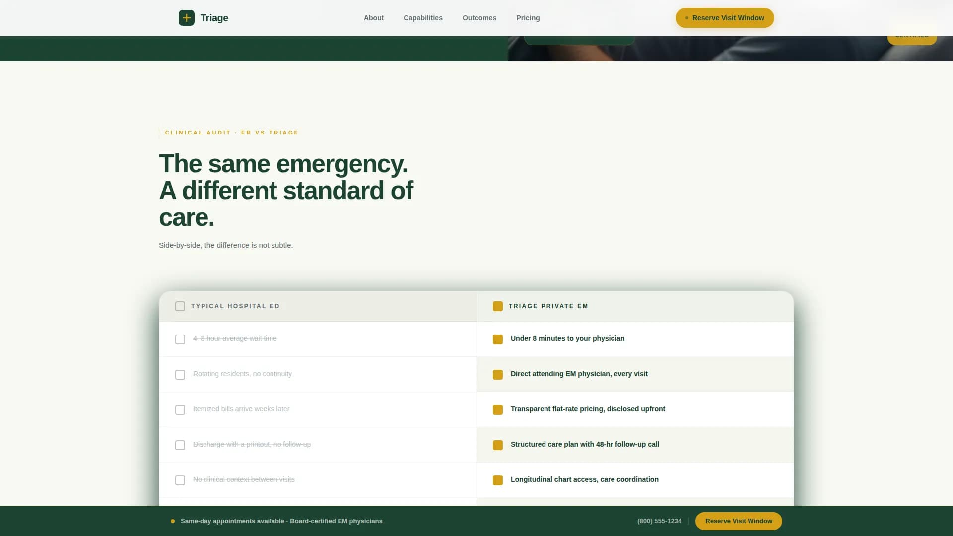 Emergency Medicine Booking Website Template