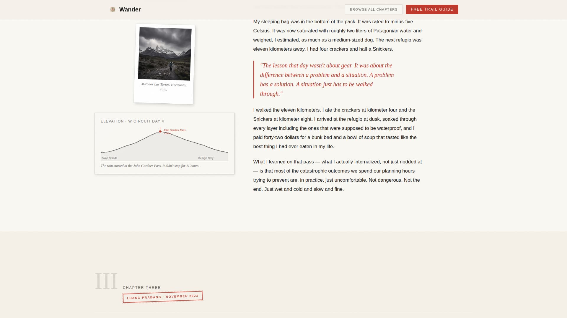 Travel Blog Professional Website Template