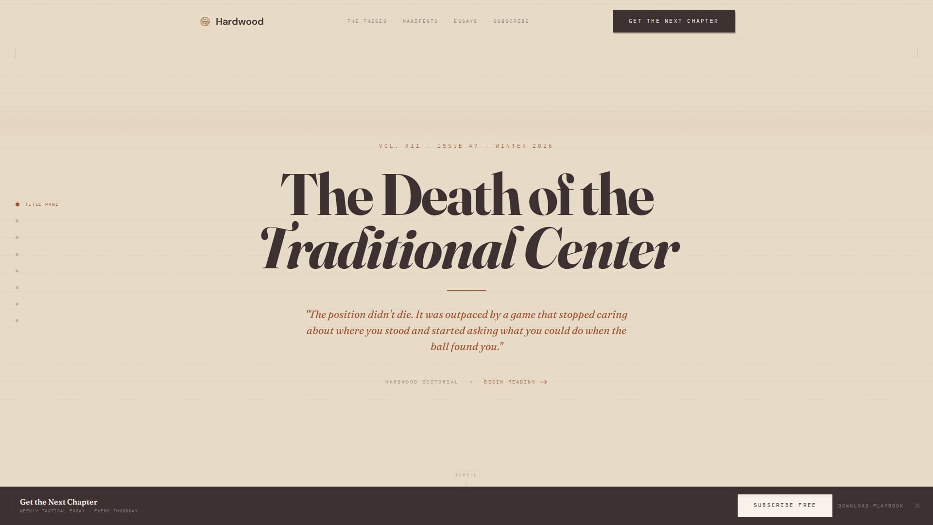 Sports Blog Reviews Website Template