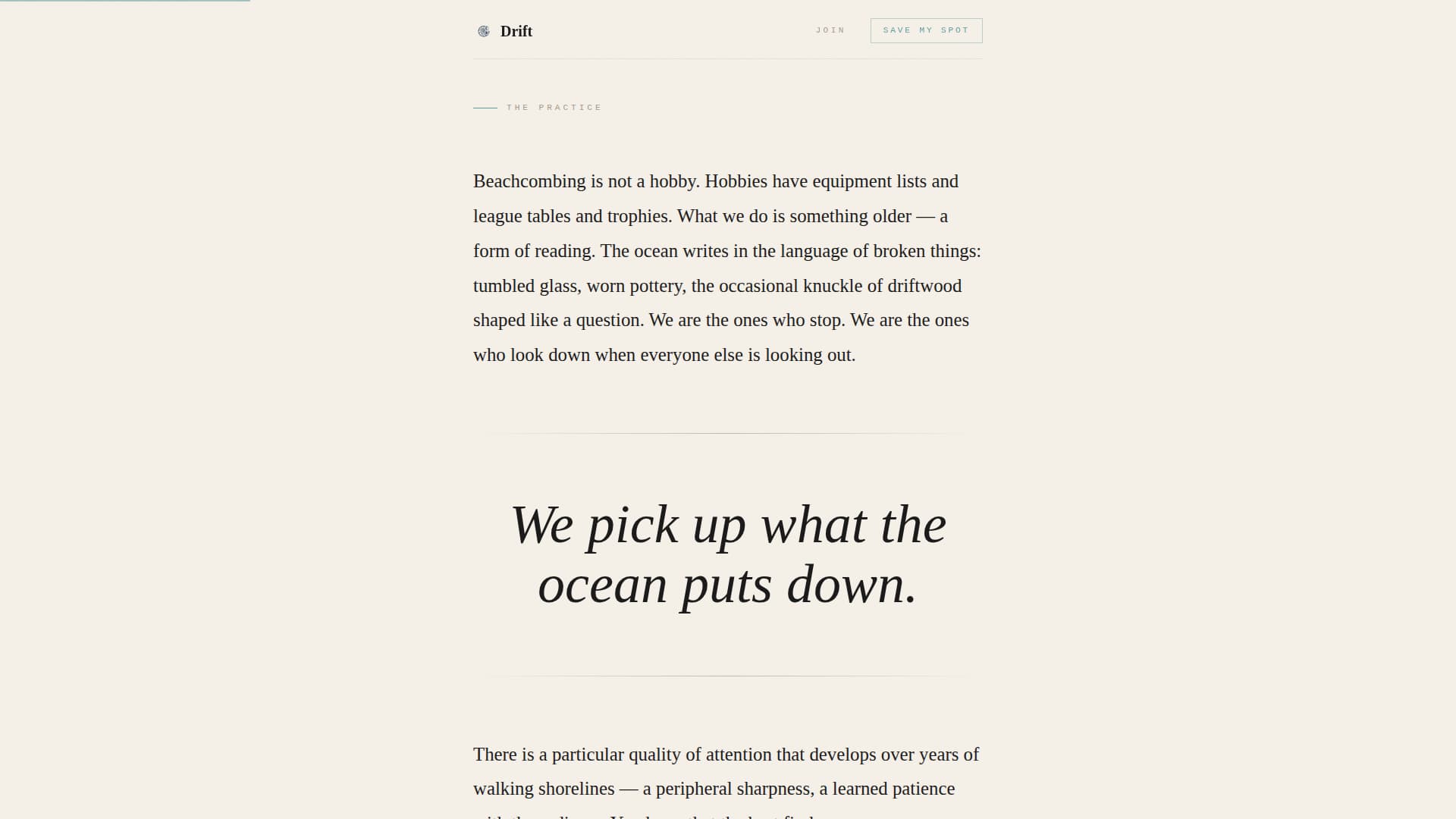 Hobby & Passion Content Specialist Pre-Launch Website Template