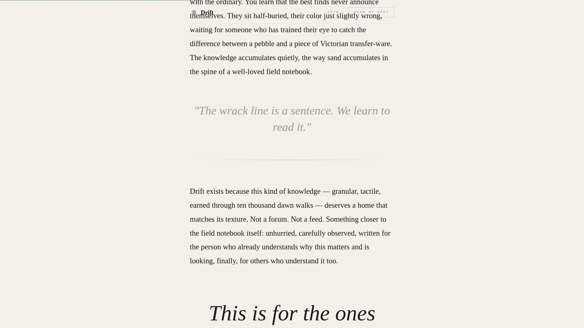 Hobby & Passion Content Specialist Pre-Launch Website Template