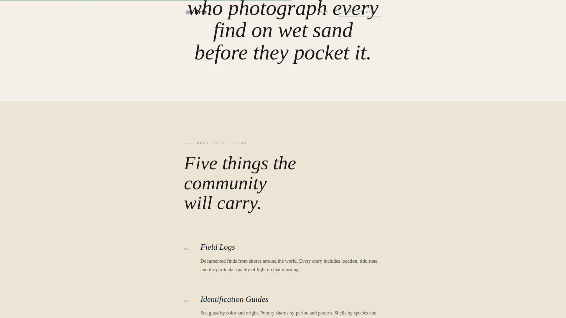 Hobby & Passion Content Specialist Pre-Launch Website Template