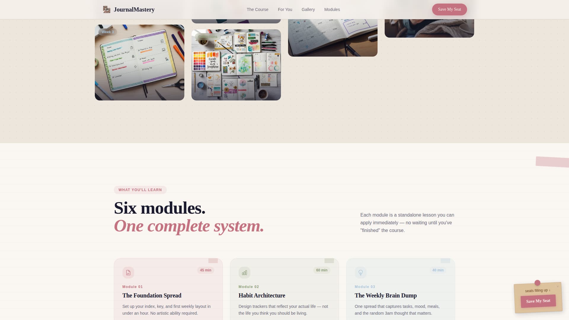 Craft & Hobby Blog Pre-Launch Website Template
